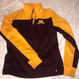 University of MN “Golden Gophers” 1/4 Zip